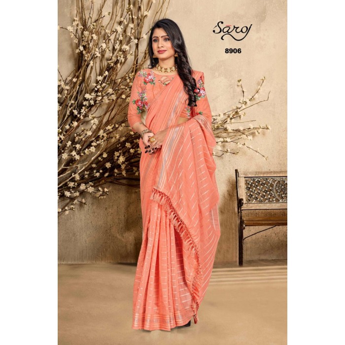 Saroj Royal Vol 2 Soft Cotton Linen Sarees